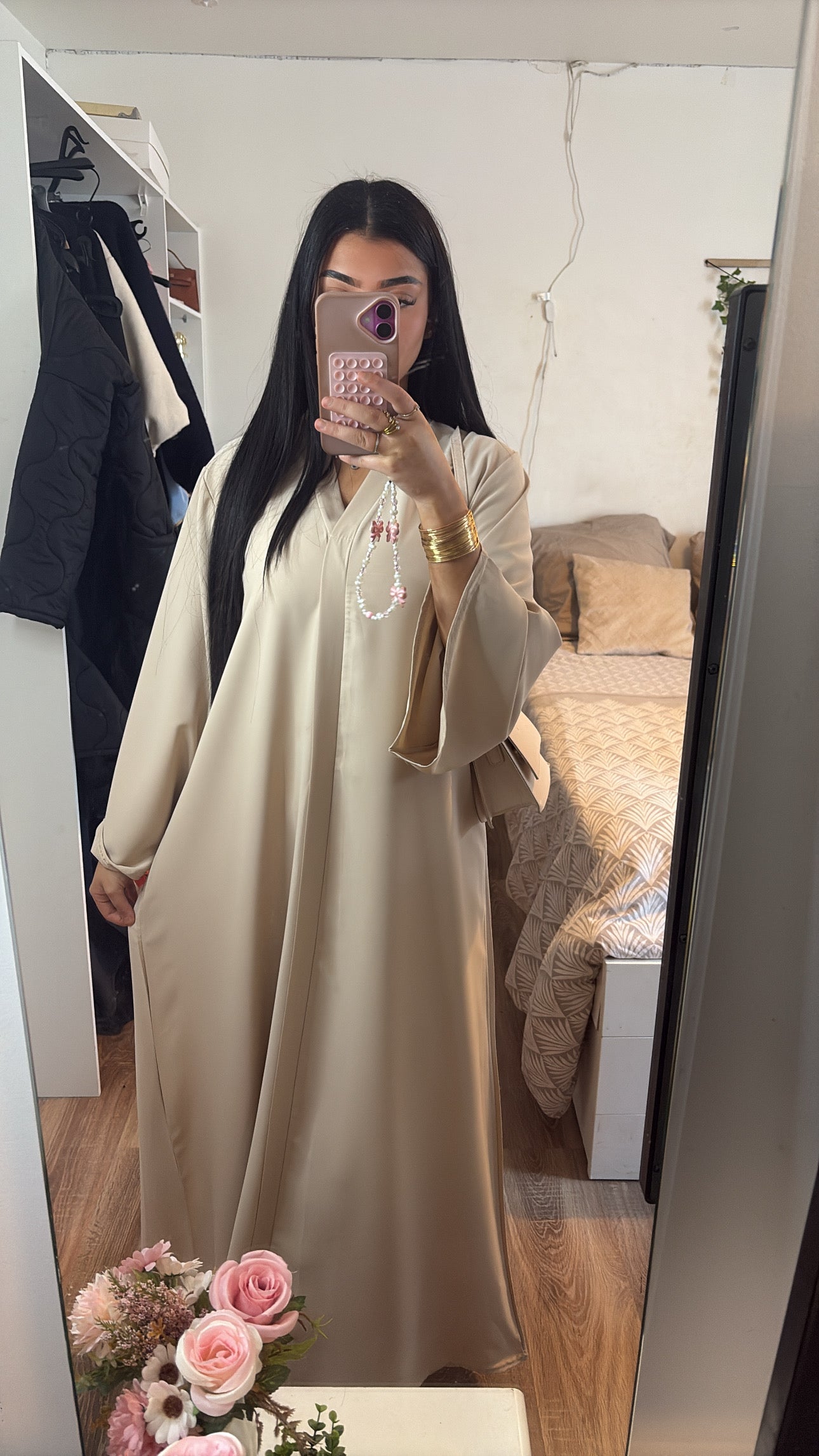 Abaya Malya Beige