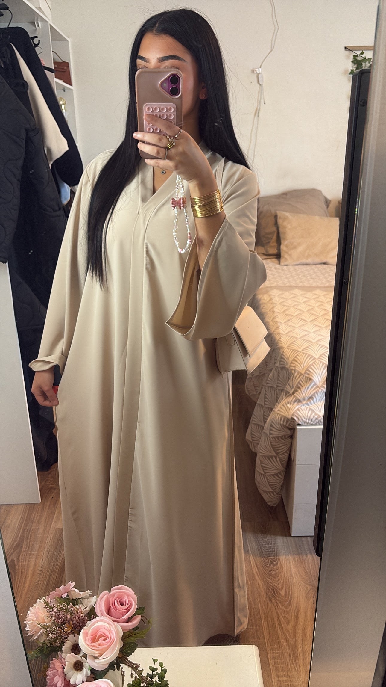 Abaya Malya Beige