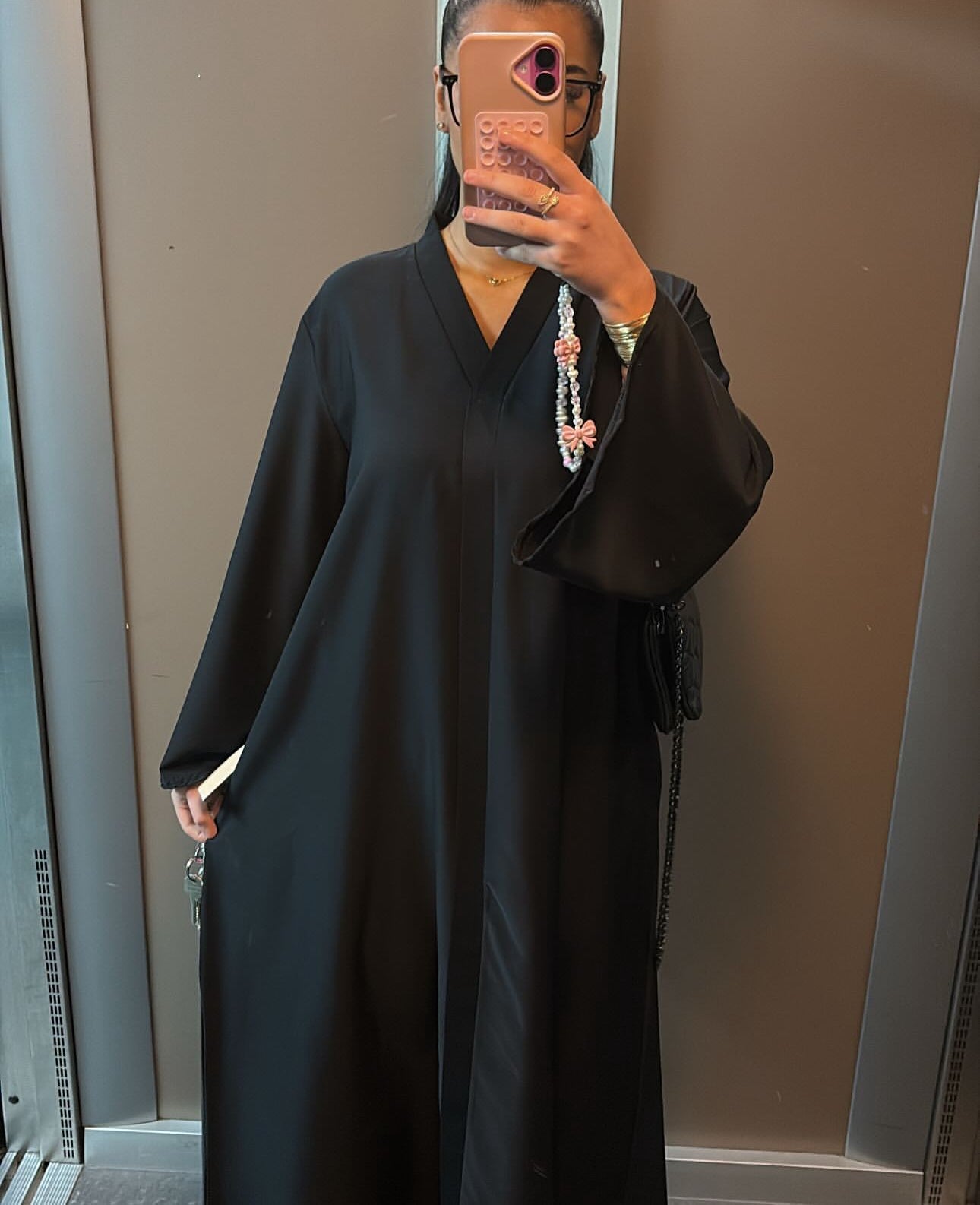 Abaya Malya Noir