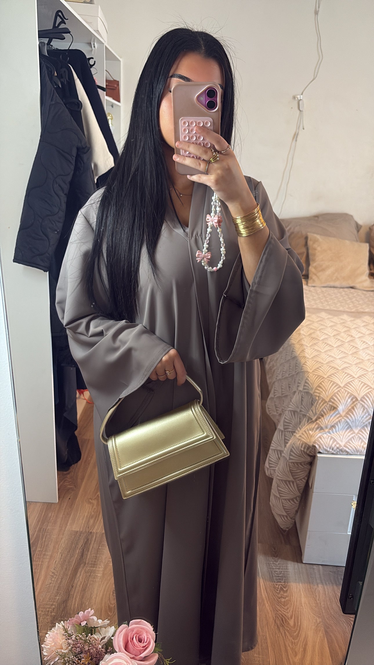 Abaya Malya Taupe