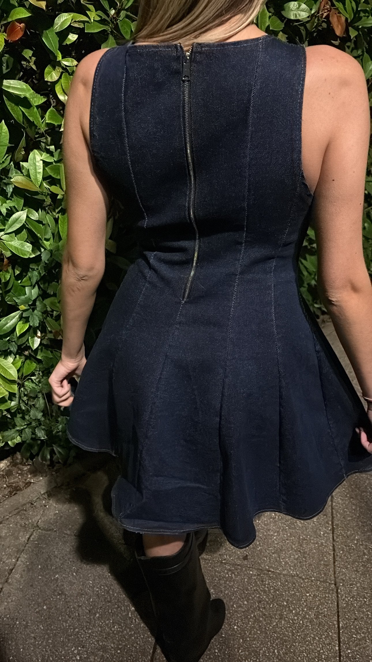 Robe patineuse DENIM