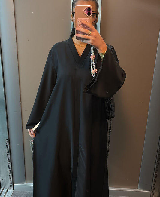 Abaya Malya Noir